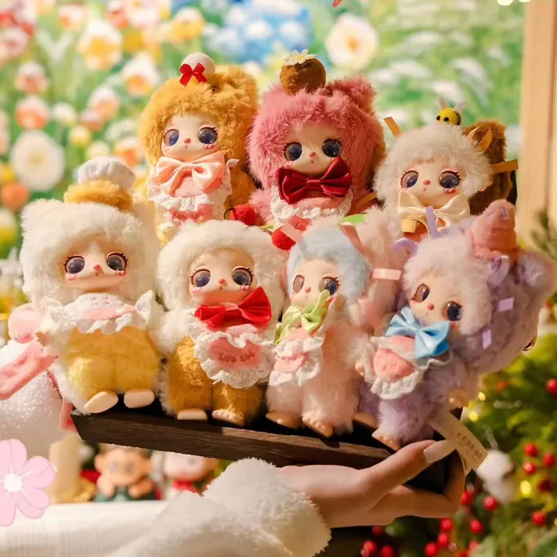 Baby Three LIILA V4 Lucky Cat Plush Series Blind Box (1 Blind Box)