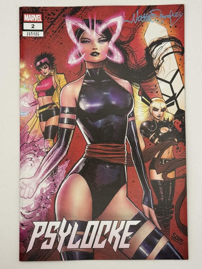 [Signed by Nathan Szerdy] Psylocke #2 Unknown Comics Nathan Szerdy Exclusive Var [IN STOCK] - Collectors World Toys