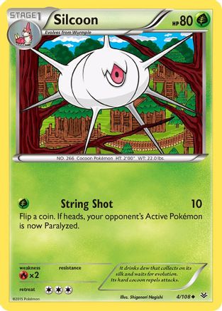 Silcoon 004/108 - XY  Roaring Skies