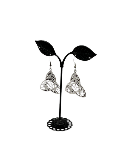 Celtic Stars moons and Sun Earrings