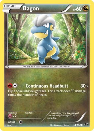 Bagon 054/108 - XY  Roaring Skies Main image