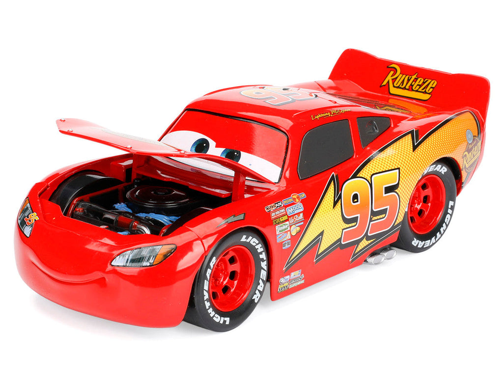 Jada - Lightning McQueen #95 Red Disney & Pixar "Cars" Movie "Hollywood Rides" Series Diecast Model Car by Jada