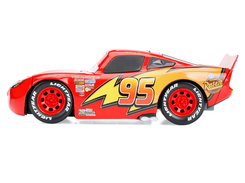 Jada - Lightning McQueen #95 Red Disney & Pixar "Cars" Movie "Hollywood Rides" Series Diecast Model Car by Jada