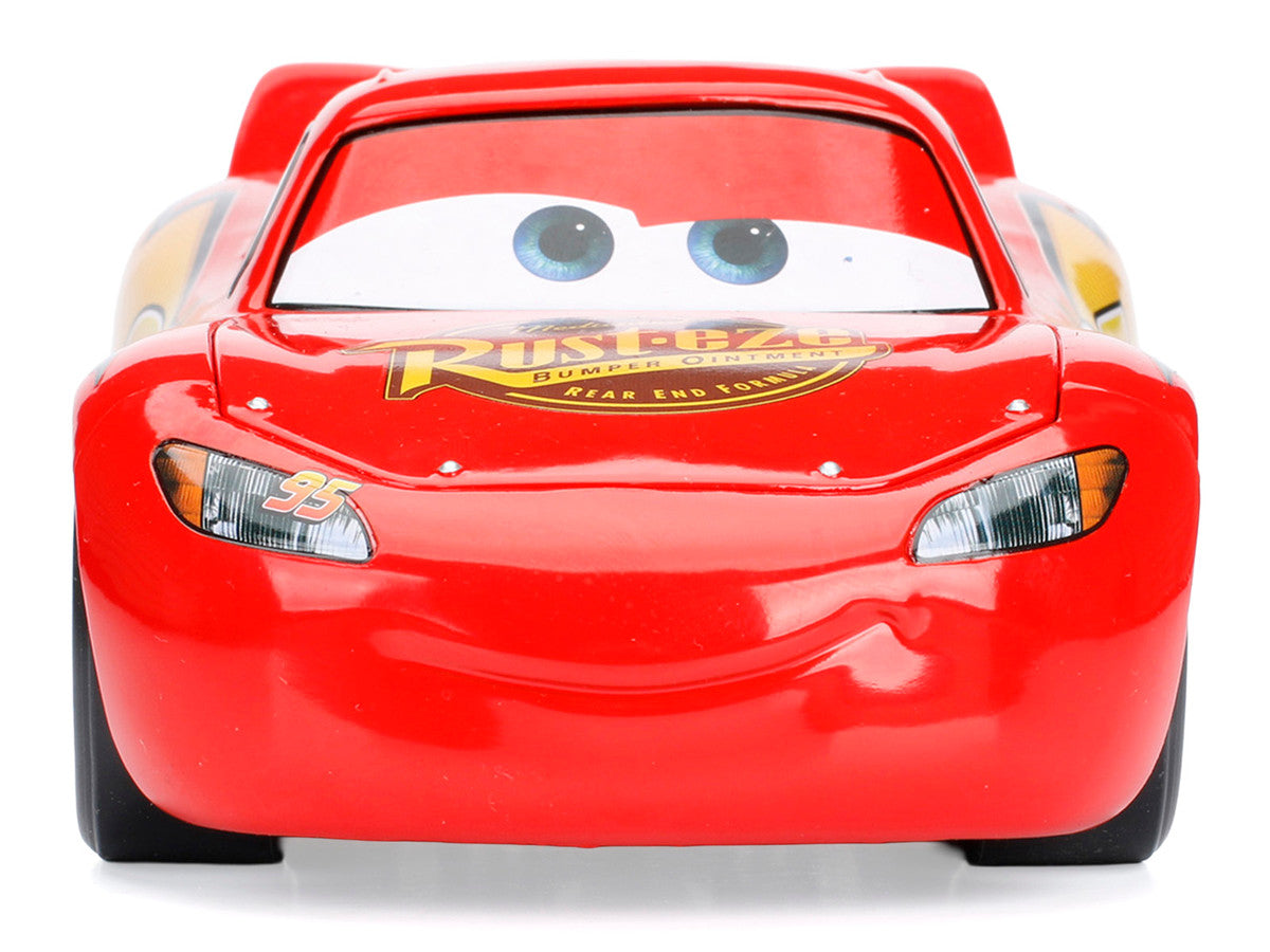 Jada - Lightning McQueen #95 Red Disney & Pixar "Cars" Movie "Hollywood Rides" Series Diecast Model Car by Jada