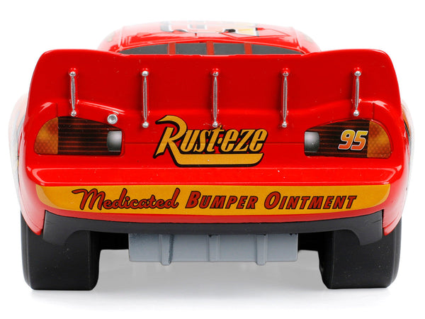 Jada - Lightning McQueen #95 Red Disney & Pixar "Cars" Movie "Hollywood Rides" Series Diecast Model Car by Jada