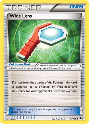 Wide Lens 095/108 - XY  Roaring Skies