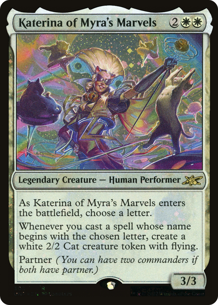 Katerina of Myra's Marvels (UNF-302) - Unfinity Foil