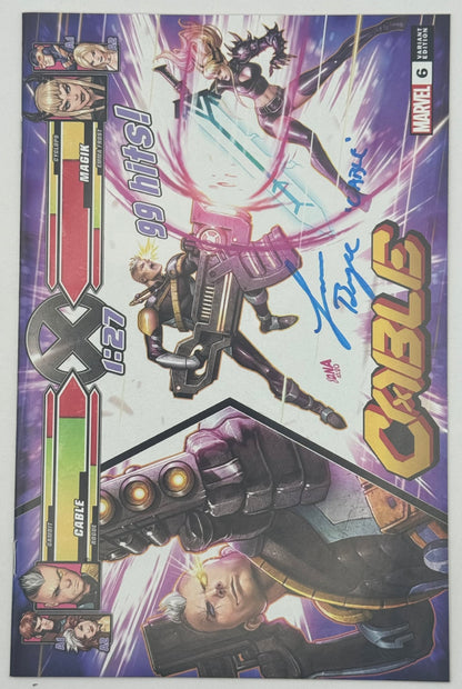 [Signed by Lawerence Bayne] Cable #6 Unknown Comics David Nakayama Exclusive Var Xos [IN STOCK] - Collectors World Toys