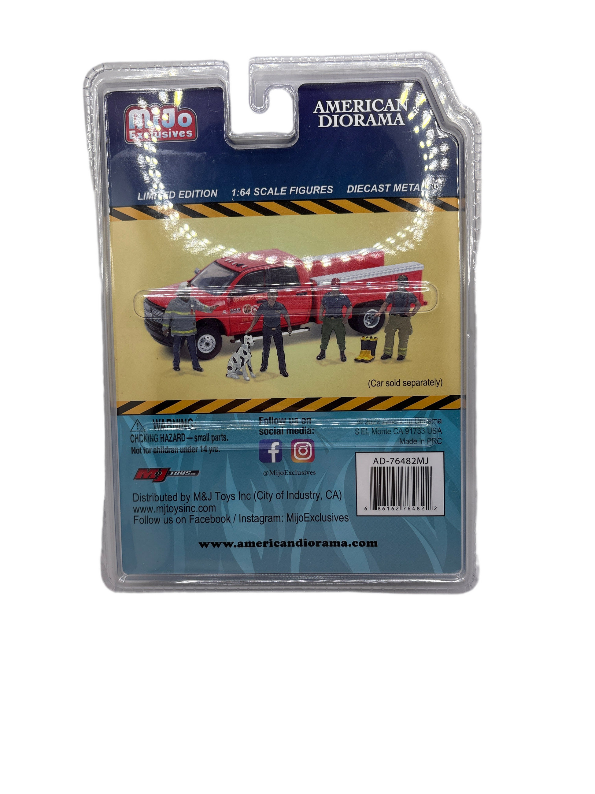 American Diorama Firefighter Department Diecast