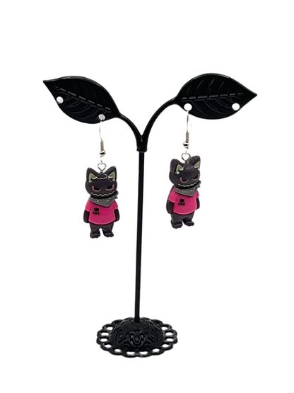 Cat earrings