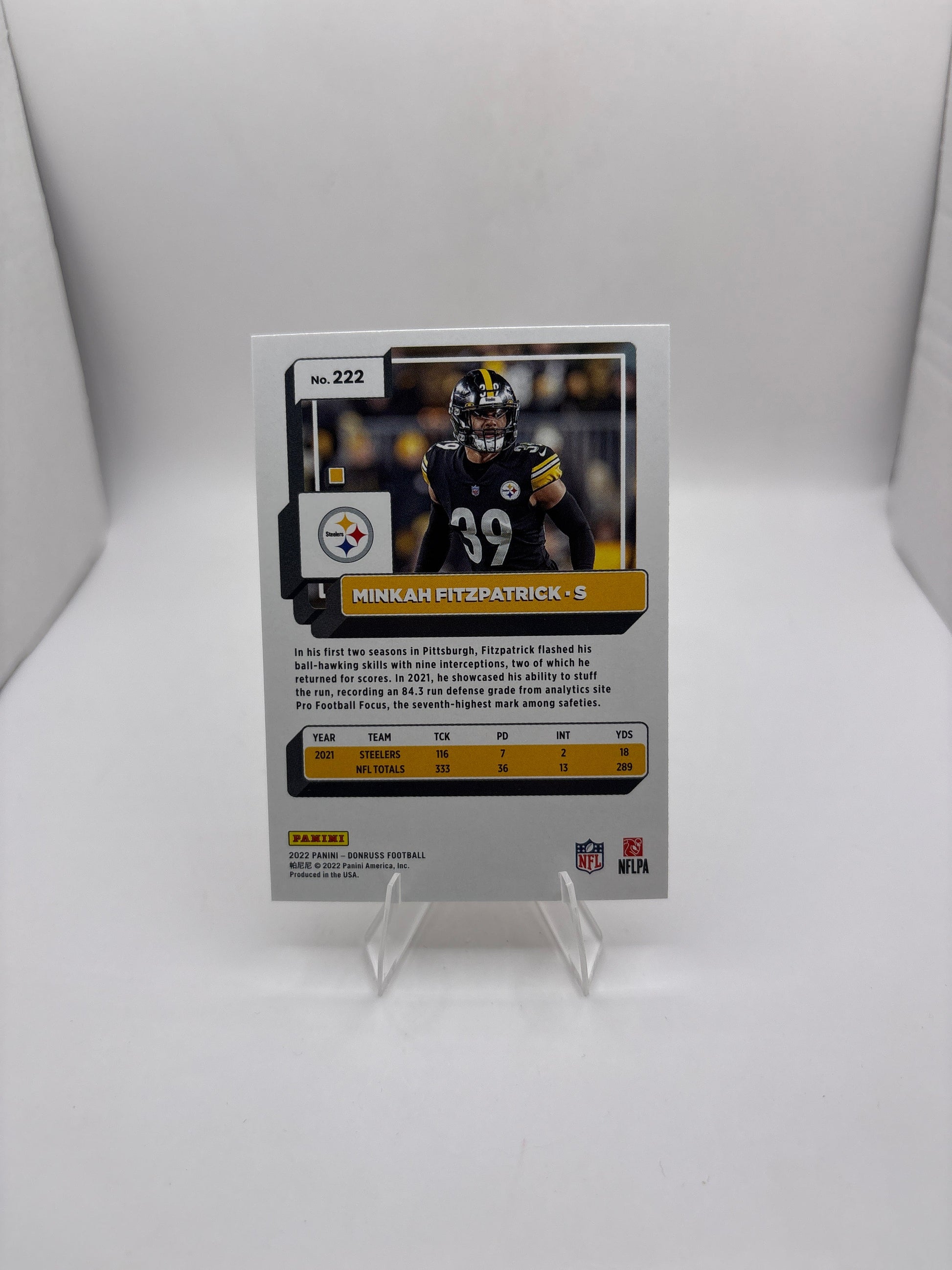 Donruss Minkah Fitzpatrick