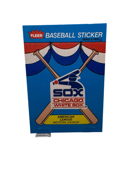 Fleer Chicago White Sox Baseball Sticker