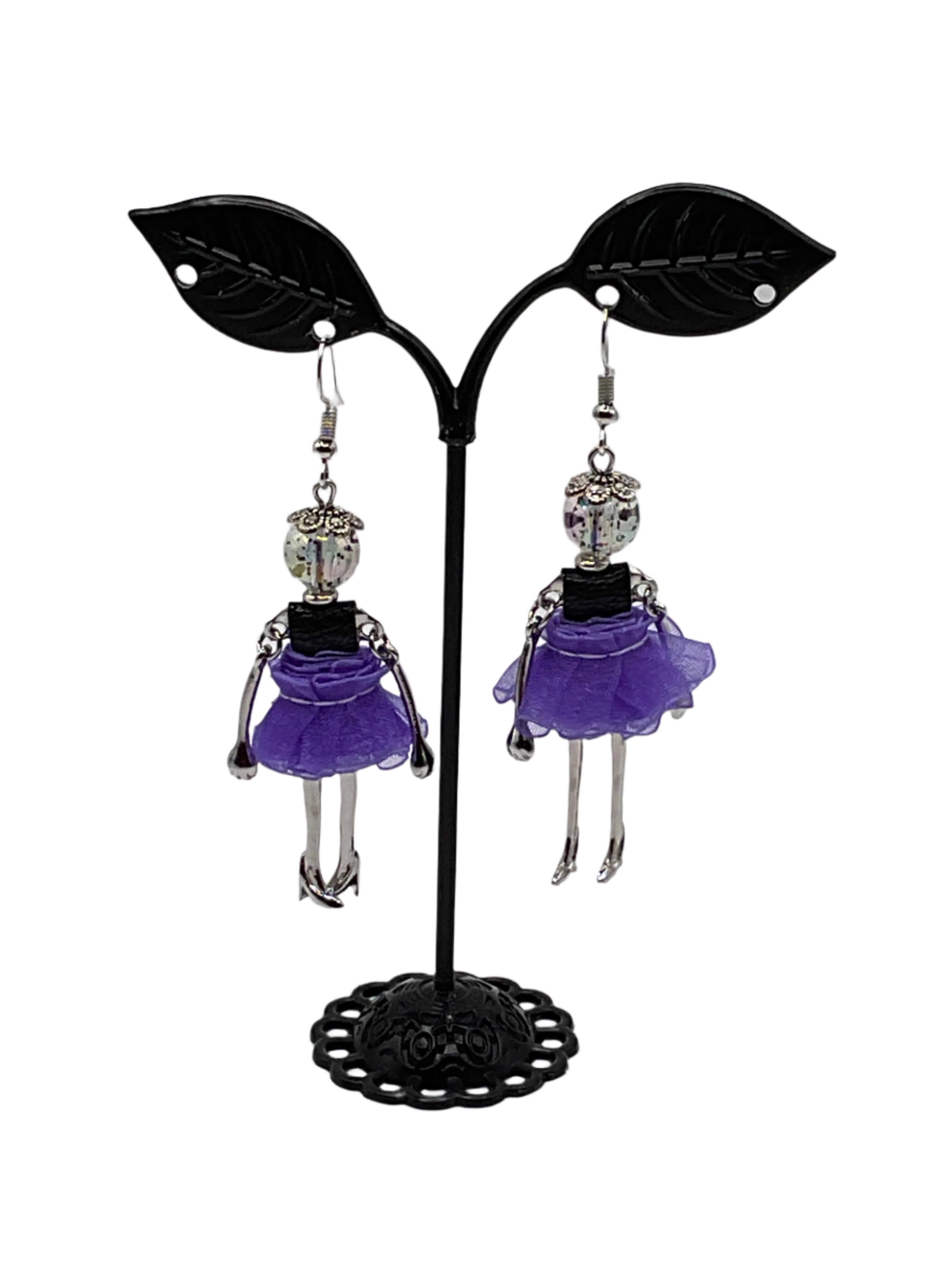 Lady in Heels earrings Main image