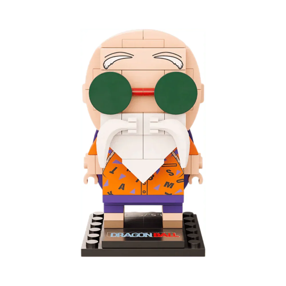 Dragon Ball Master Roshi Exclusive 4.5-Inch Building Block Toy Set