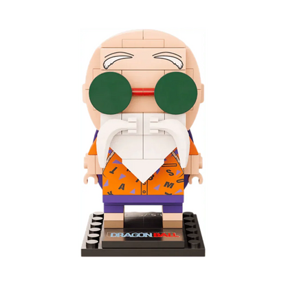 Dragon Ball Master Roshi Exclusive 4.5-Inch Building Block Toy Set