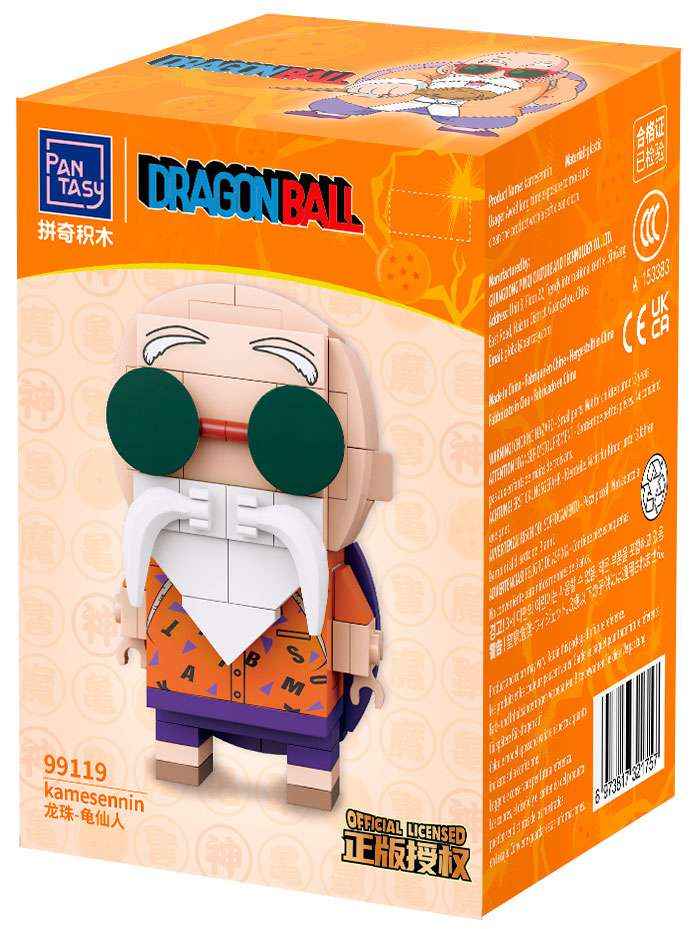 Dragon Ball Master Roshi Exclusive 4.5-Inch Building Block Toy Set