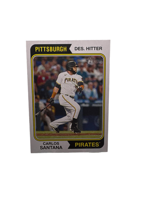 Topps Heritage Carlos Santana
