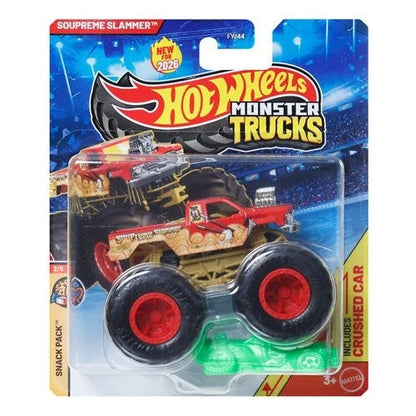 Hot Wheels Monster Trucks 1:64 Scale Vehicle 2026 - Select Vehicle(s) (5393)
