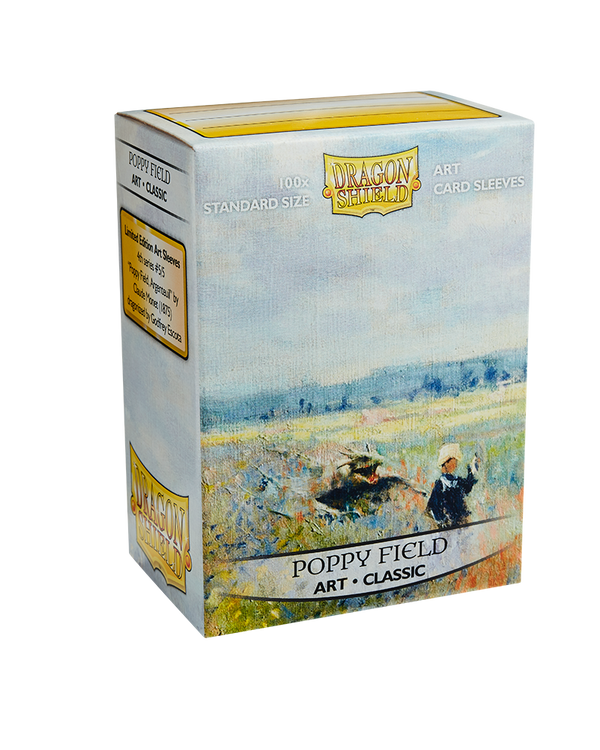 Dragon Shield: Standard 100ct Art Sleeves - Poppy Field (Classic)