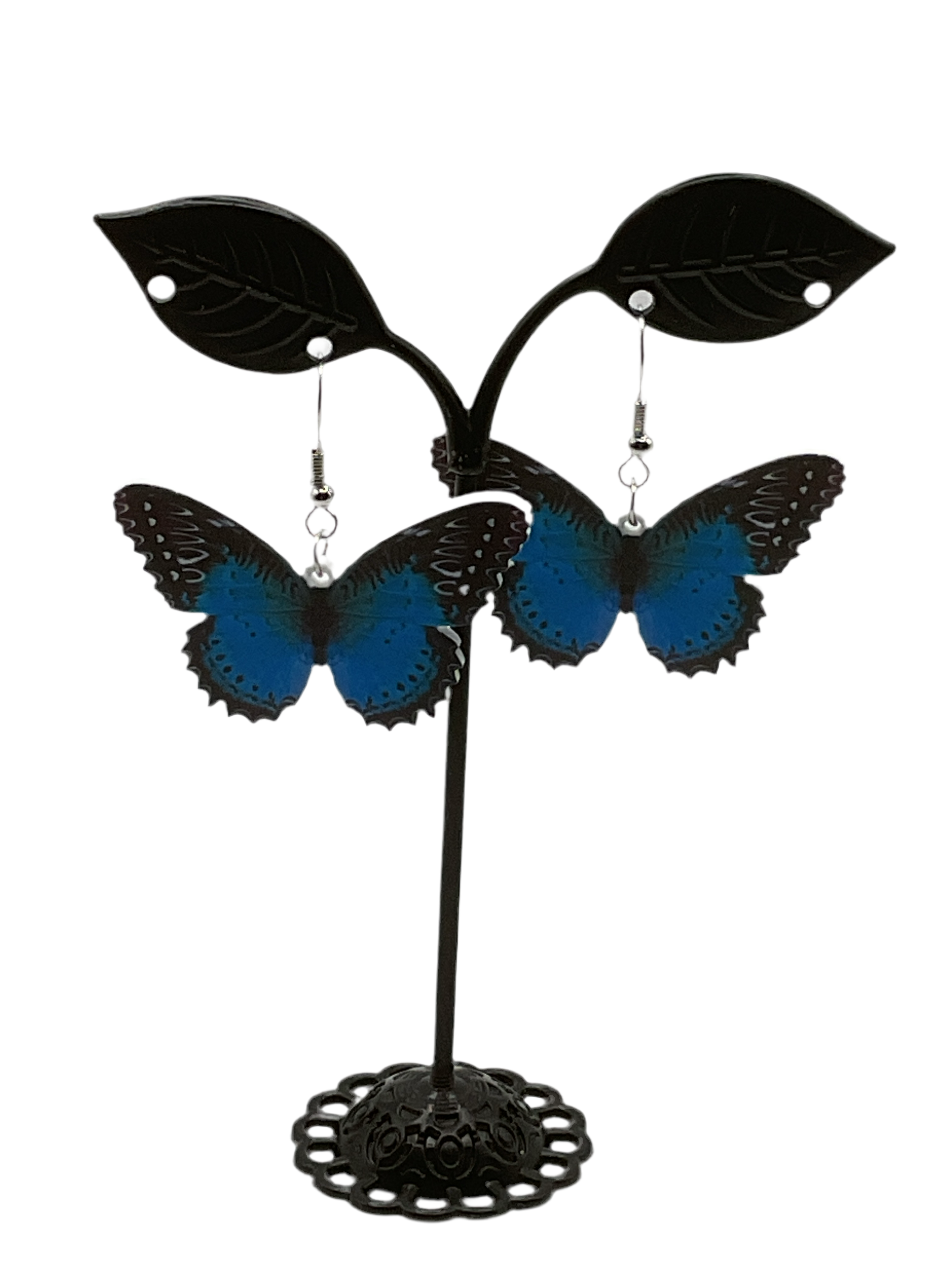 Blue Butterfly Earrings Main image