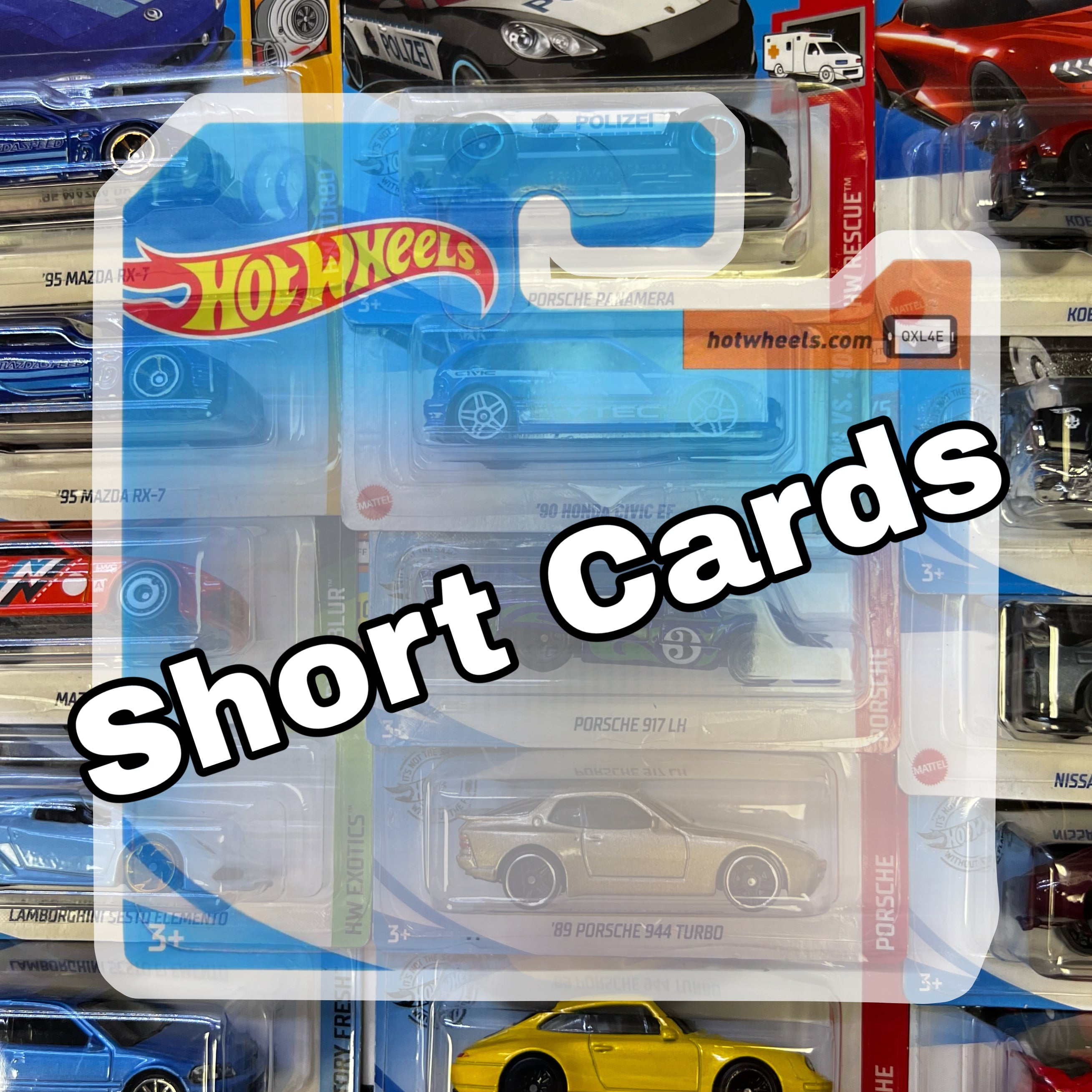 Hot Wheels Short Cards 1:64 Assorted Secondary image