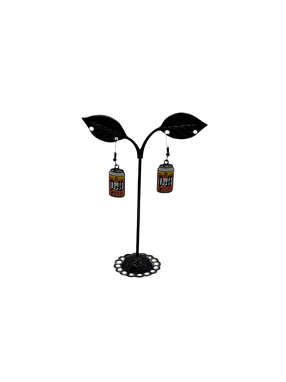Duff Beer Earrings