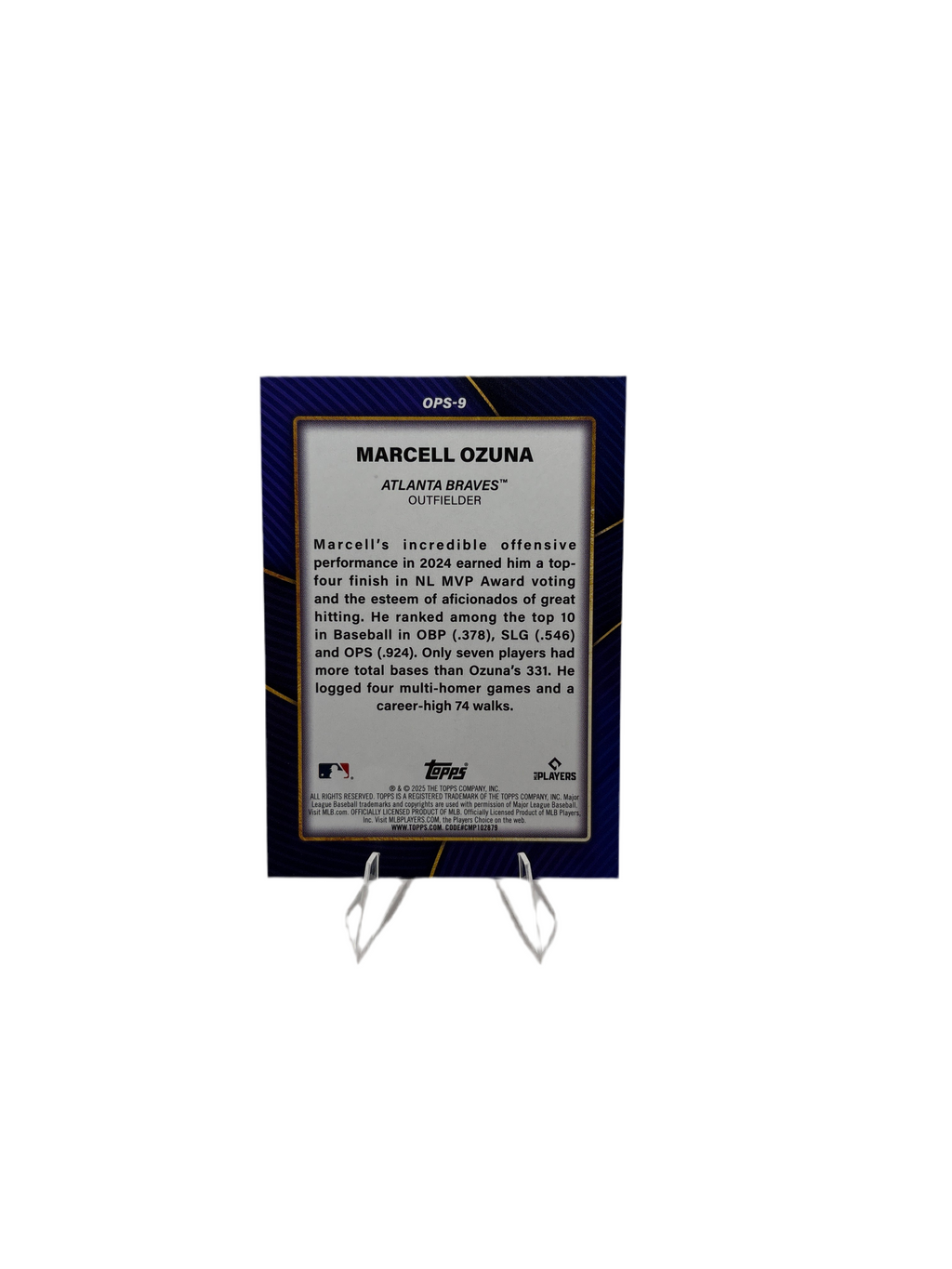 Topps Marcell Ozuna