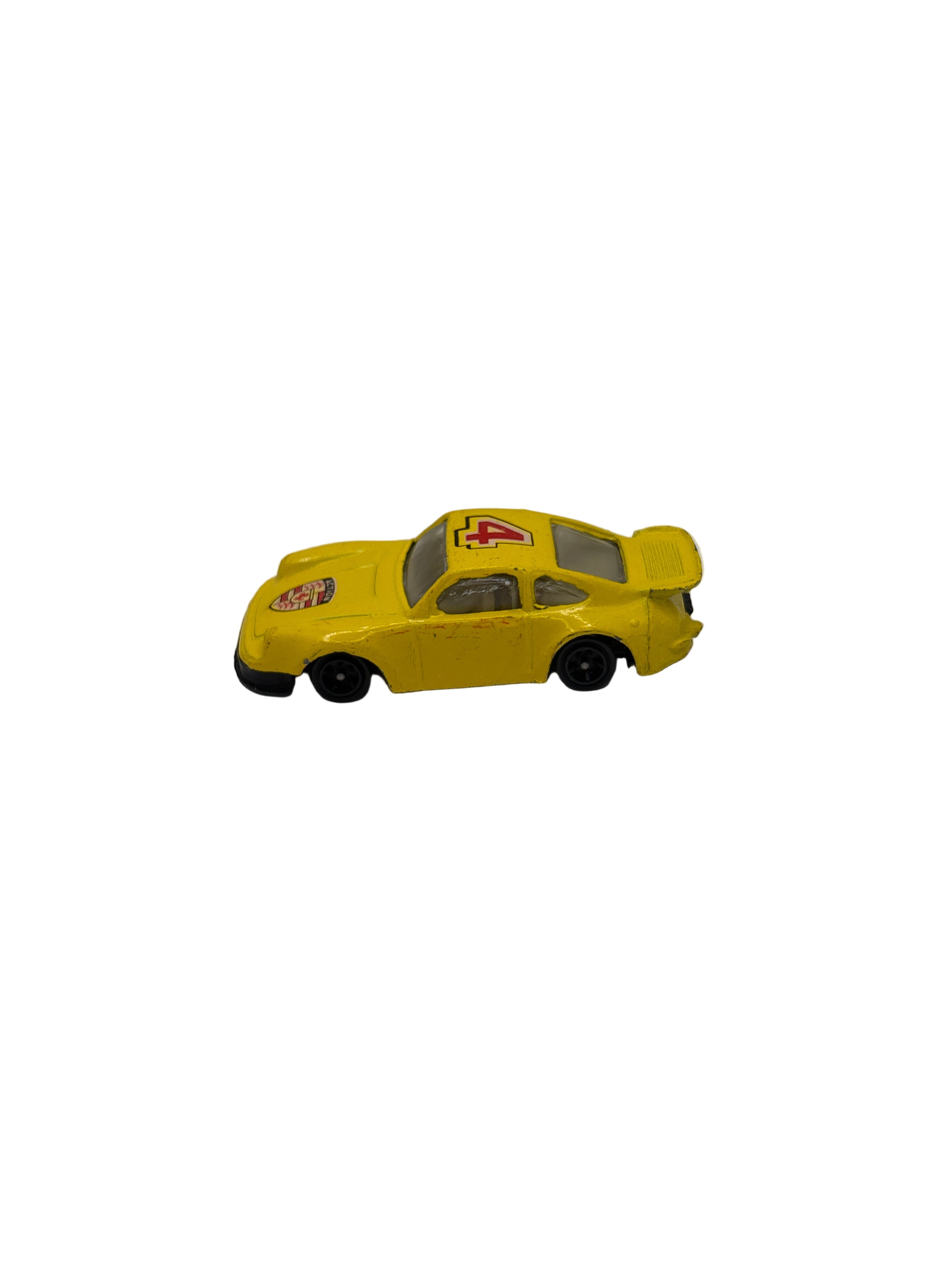 Action Shield Porsche 930 Diecast yellow