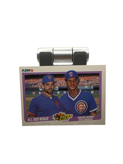 Fleer Howard Johnson Ryne Sandberg