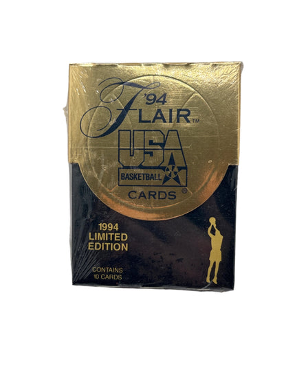 94 Flair USA Basketball Cards