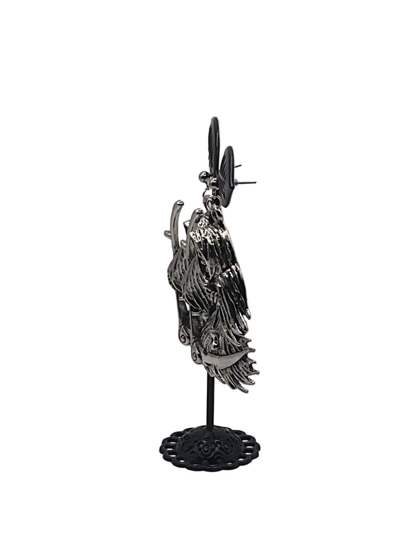 Death earrings