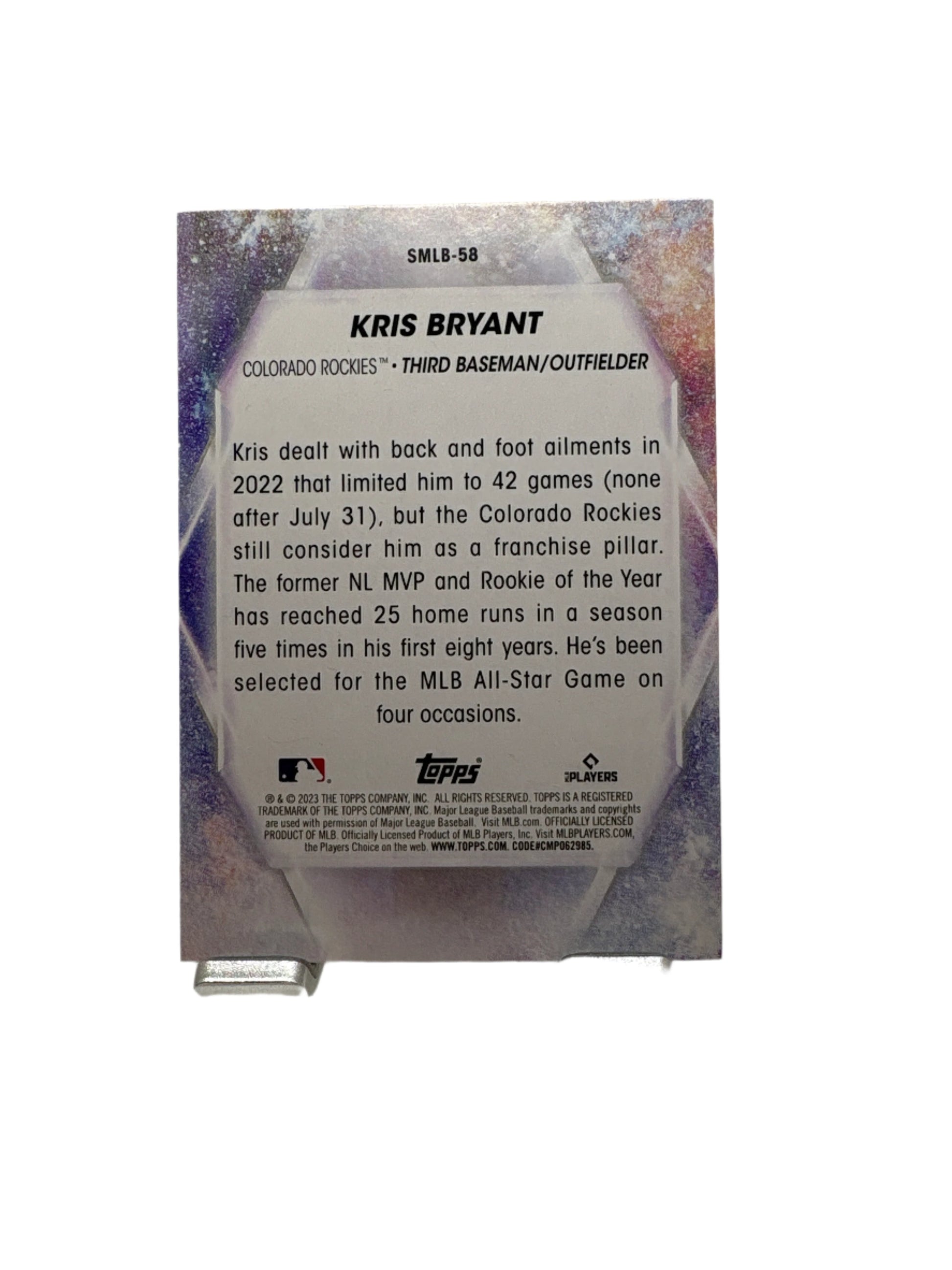 Topps Kris Bryant