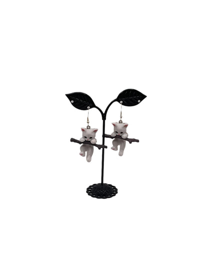Cat earrings