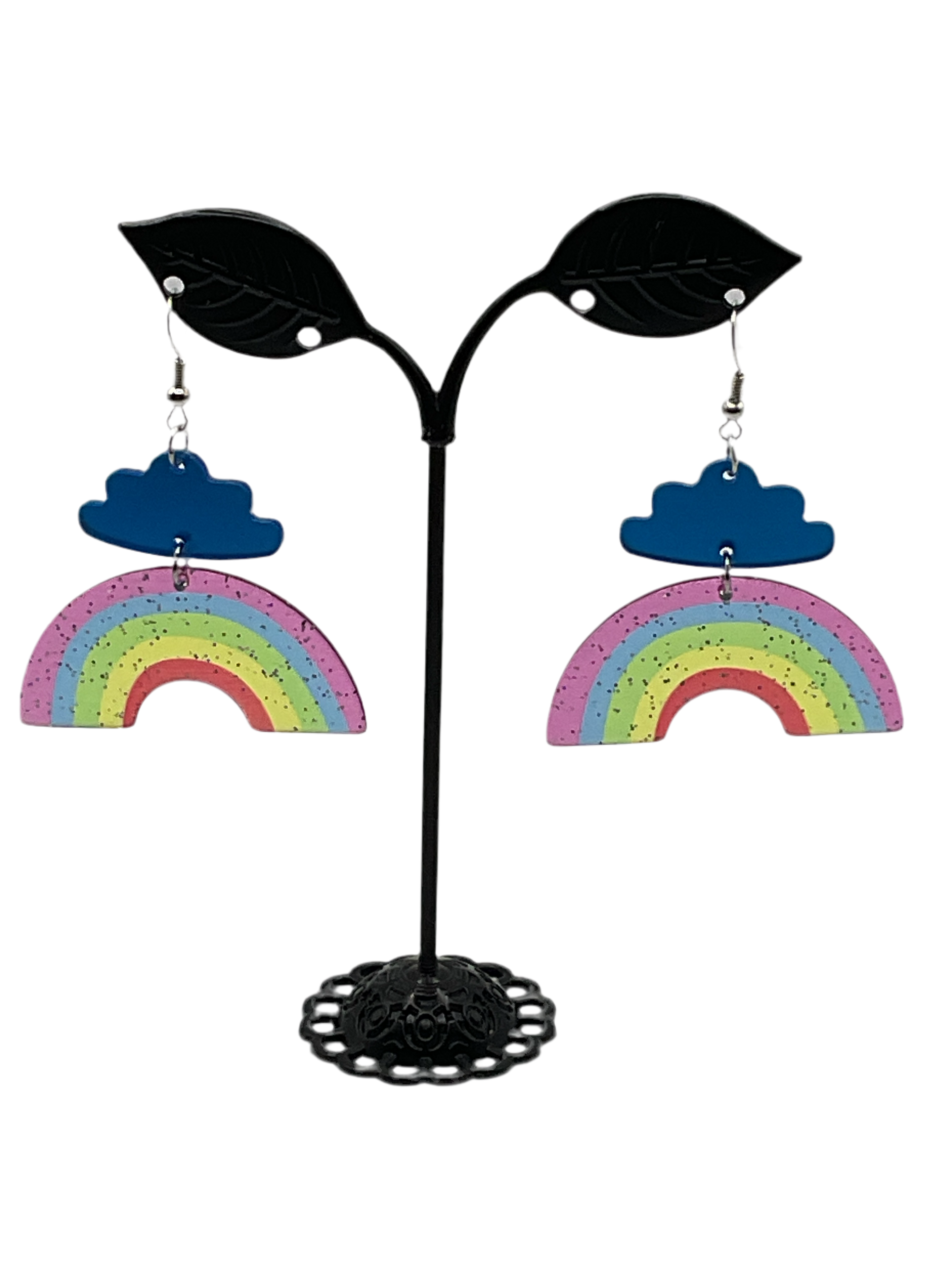 Rainbow earrings Main image