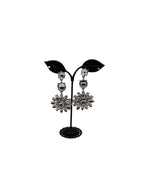 Shiny crystal earrings