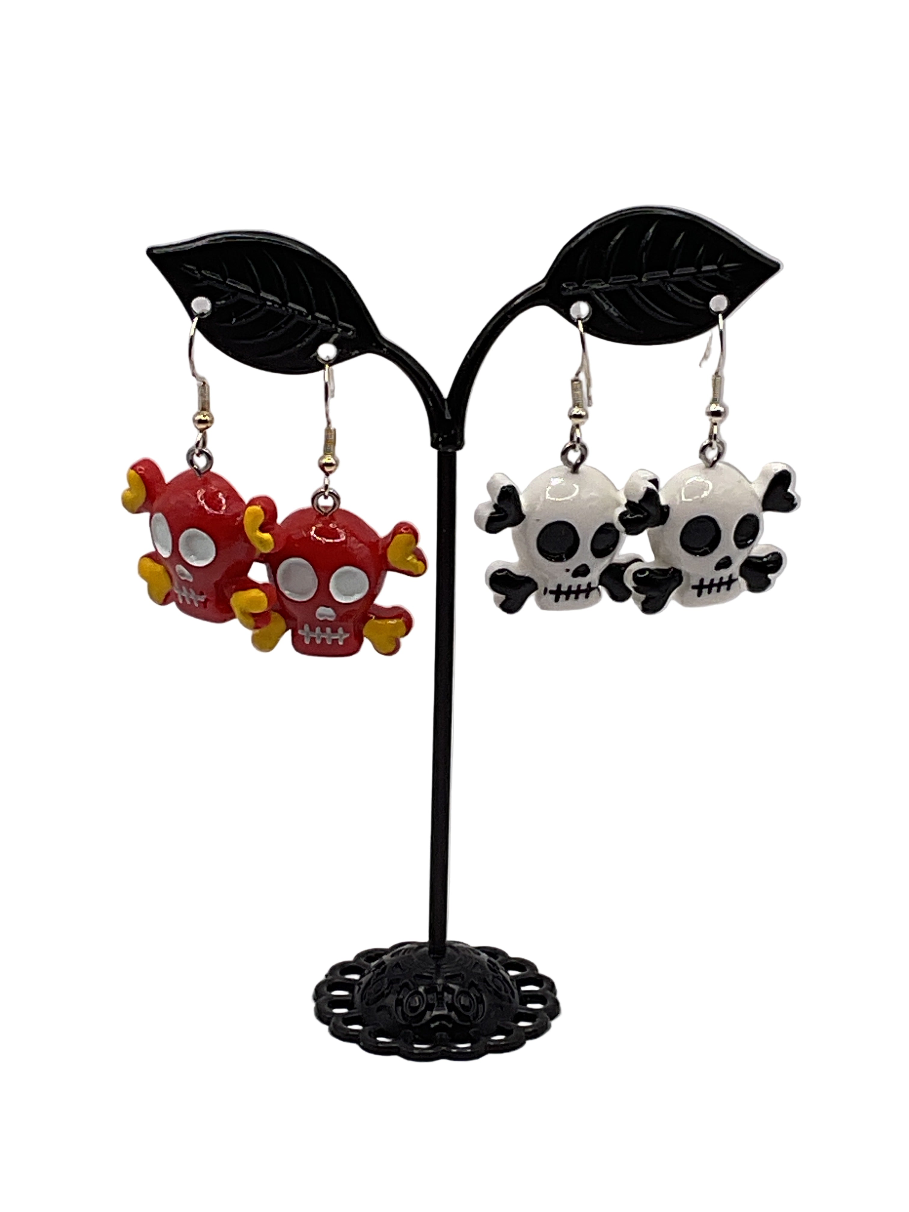 Skull earrings