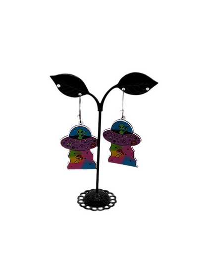 Ufo earrings