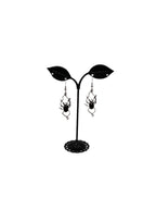 Black Spider Earrings