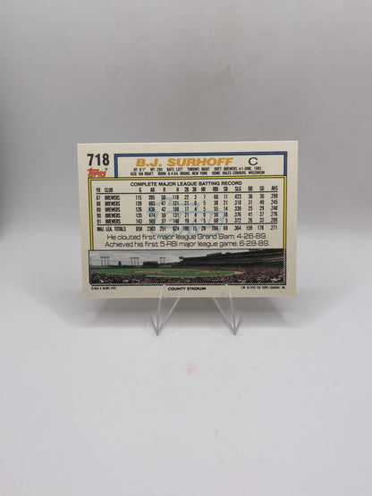 Topps B.J. Surhoff