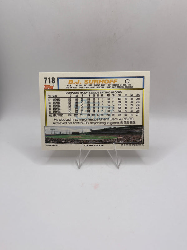 Topps B.J. Surhoff