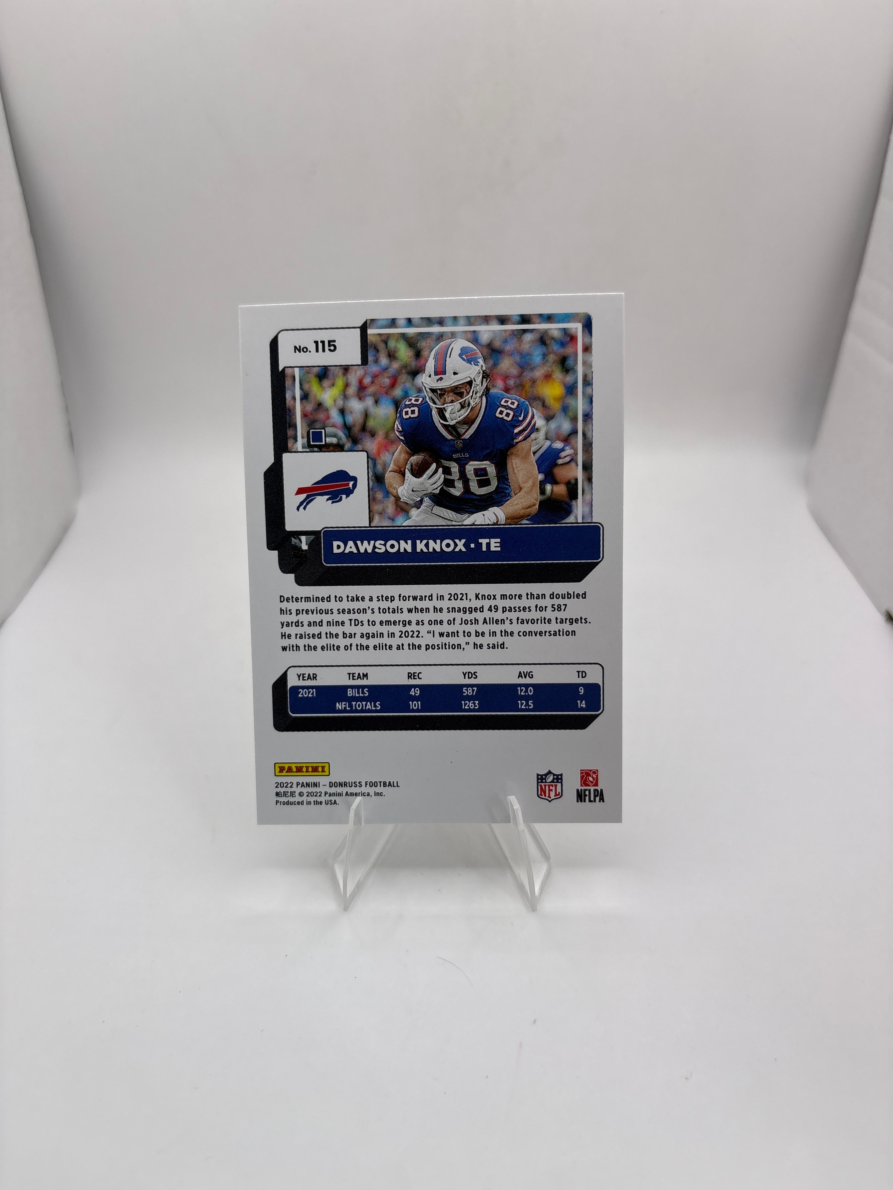 Donruss Dawson Knox