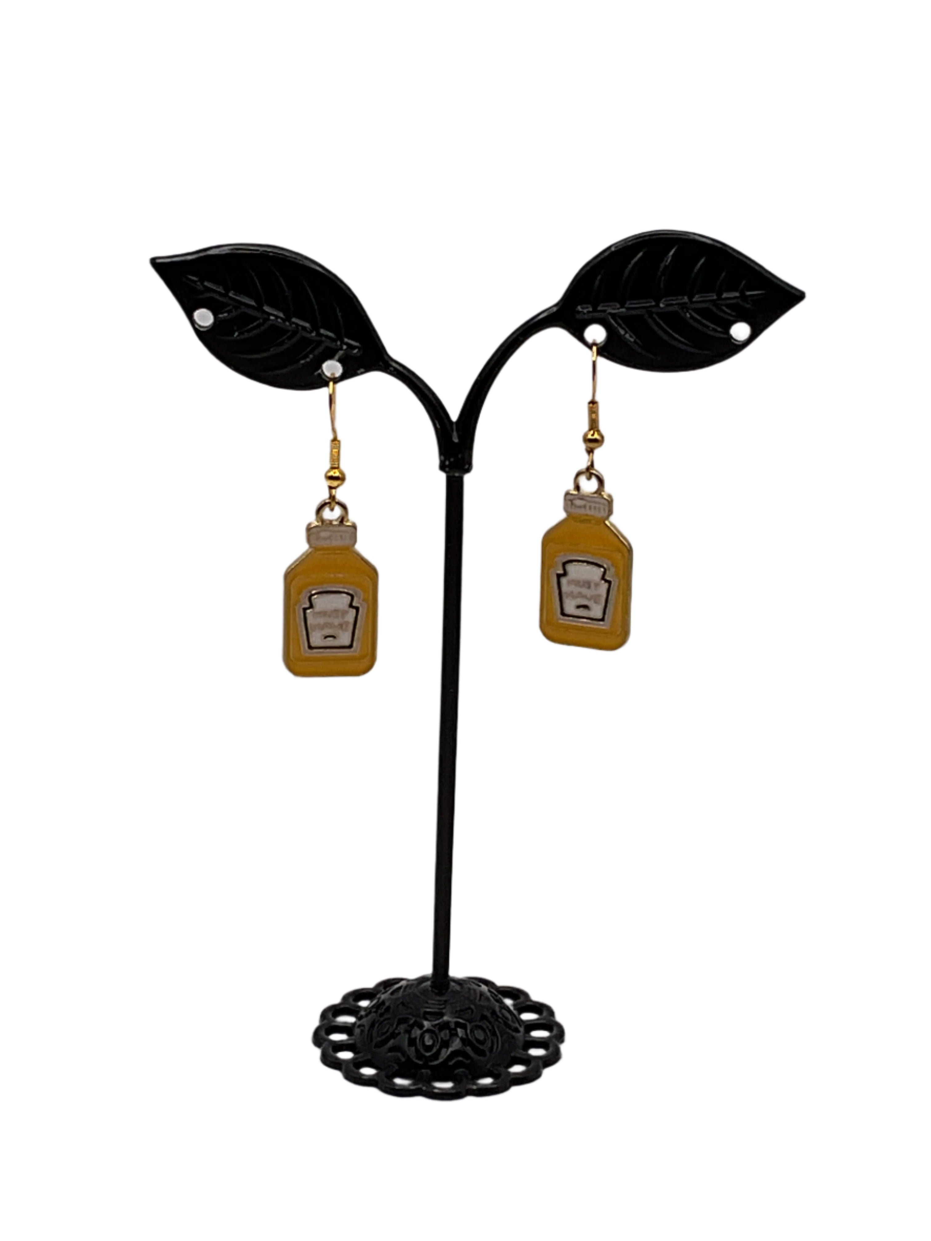 Mustard earrings Main image