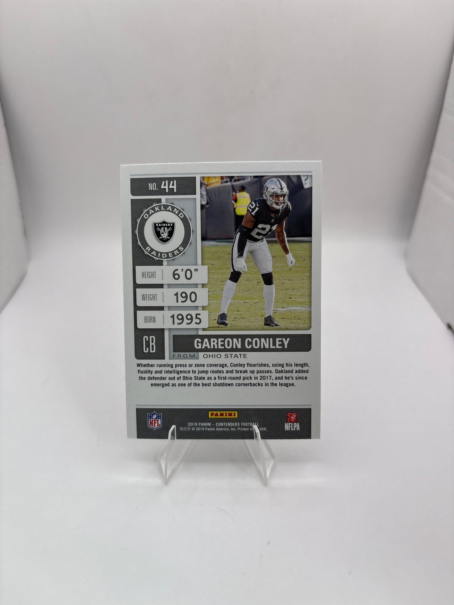 Contenders Gareon Conley