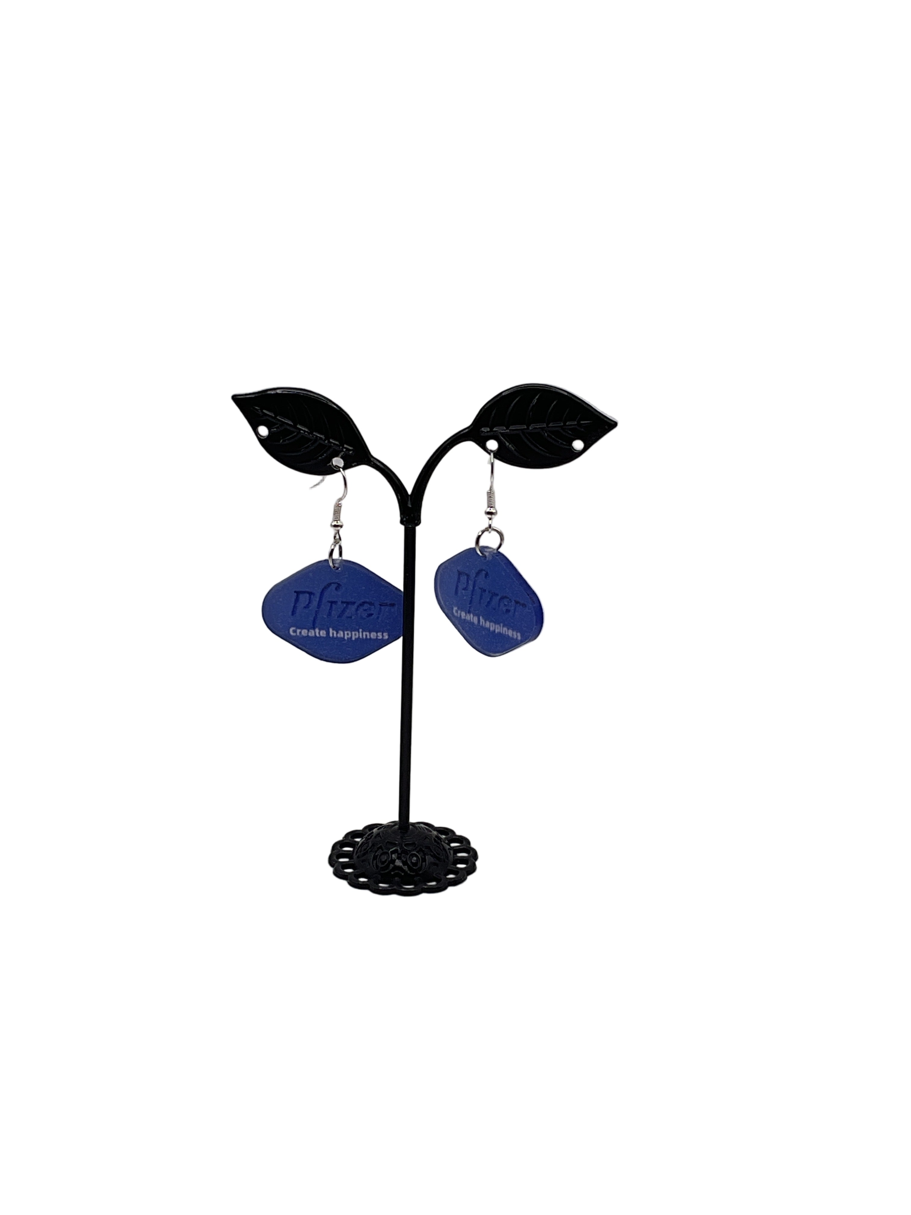 Prescription medication earrings