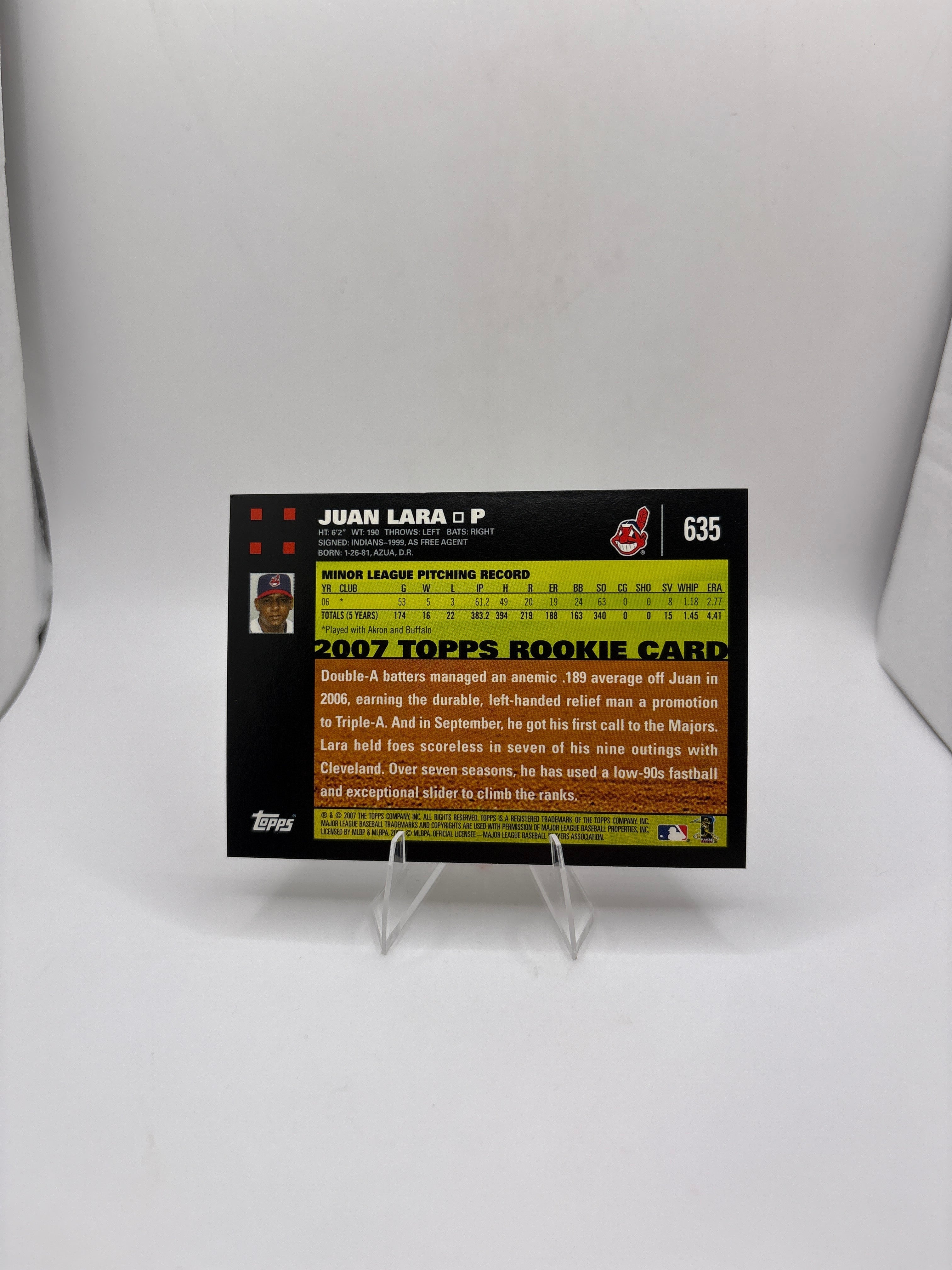 Topps Juan Lara