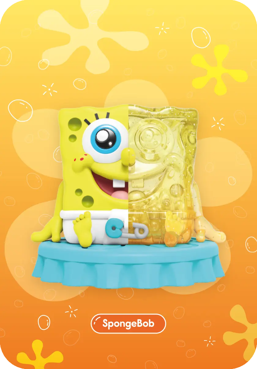 Kandy X SpongeBob SquarePants (Soda Edition) Blind Box (1 Blind Box) - Collectors World Toys