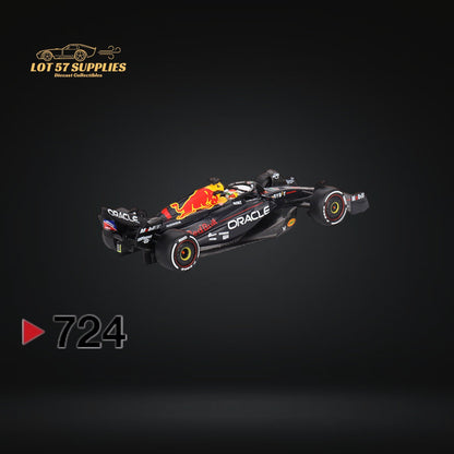 (Pre-Order) Mini-GT Oracle Red Bull Racing RB19 #1 Max Verstappen 2023 F1 2023 Bahrain GP Winner #724 1:64 MGT00724 - Collectors World Toys
