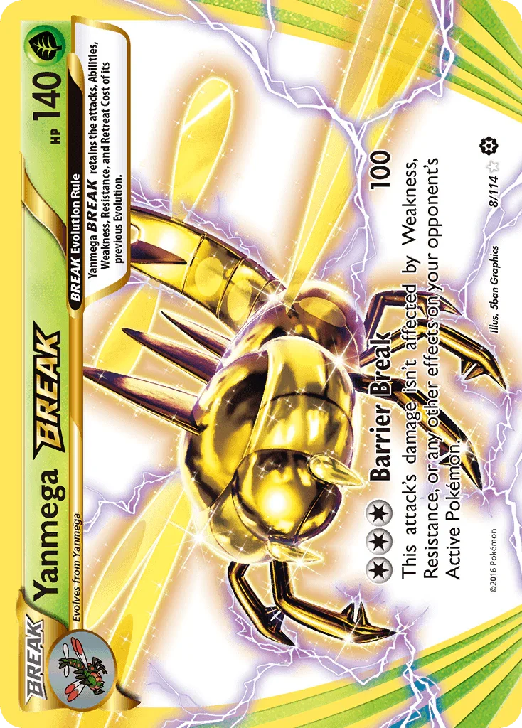 Yanmega BREAK (8/114) [XY: Steam Siege] Main image