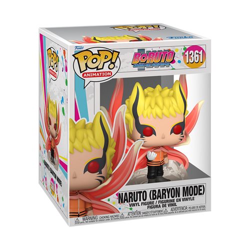 Boruto: Naruto Next Generations Naruto (Baryon Mode) Super 6-Inch Funko Pop! Vinyl Figure #1361 - Collectors World Toys