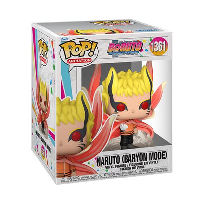 Boruto: Naruto Next Generations Naruto (Baryon Mode) Super 6-Inch Funko Pop! Vinyl Figure #1361 - Collectors World Toys